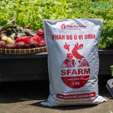 Phân bò ủ hoai Sfarm bịch 5kg