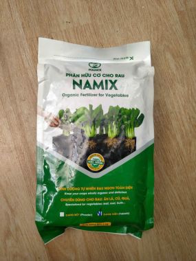 Phân hữu cơ trồng rau namix dạng viên bịch 1kg