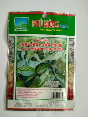 Hạt giống rau đay đỏ Phú Nông gói 20gr