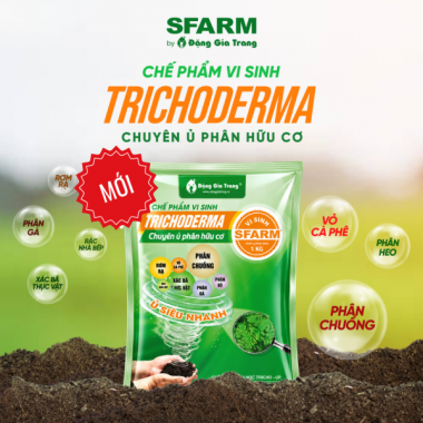 Nấm Trichoderma Sfarm ủ phân, xử lí đất 1kg